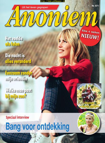 Anoniem – september 2019