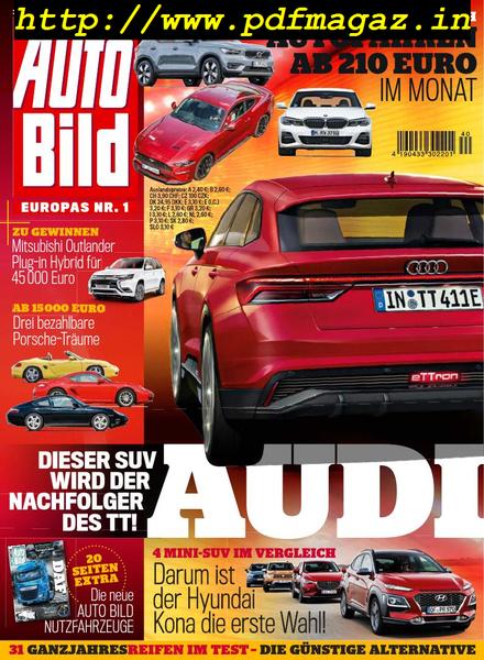 Auto Bild Germany – 02 Oktober 2019