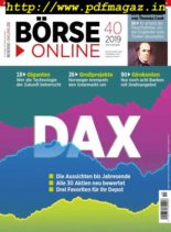 BOrse Online – 02 Oktober 2019