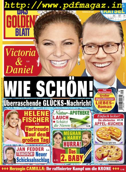 Das Goldene Blatt – 23 September 2019