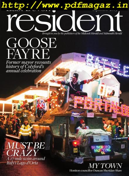 East Devon Resident – September 2019
