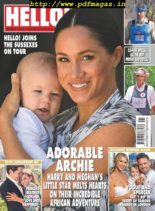Hello! Magazine UK – 14 October 2019