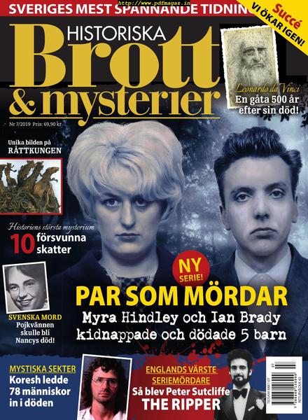 Historiska Brott & Mysterier – 03 september 2019