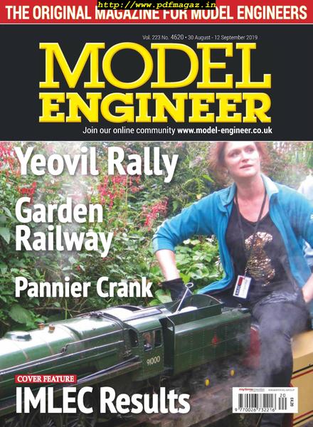Model Engineer – 30 August 2019