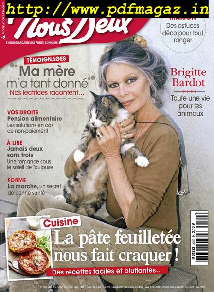 Nous Deux – 24 septembre 2019