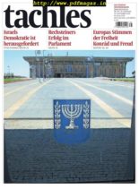 Tachles – 20 September 2019