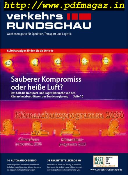 VerkehrsRundschau – 24 September 2019