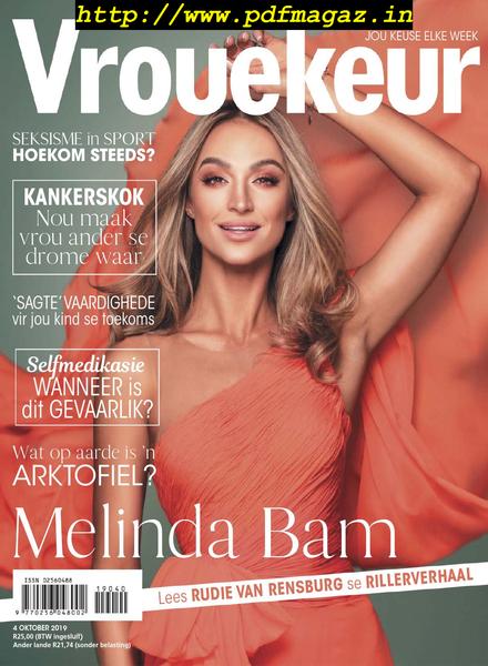 Vrouekeur – 04 Oktober 2019