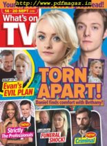 What’s on TV – 14 September 2019