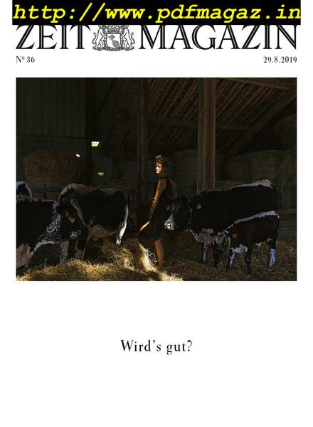 Zeit Magazin – 29 August 2019