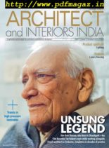 Architect and Interiors India – October 2019