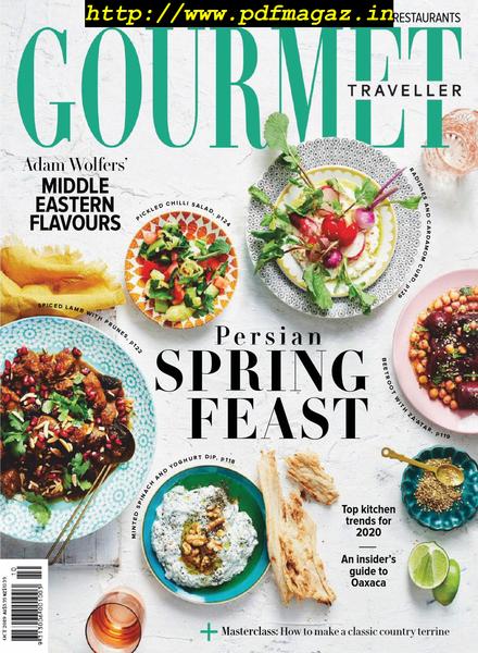 Australian Gourmet Traveller – October 2019