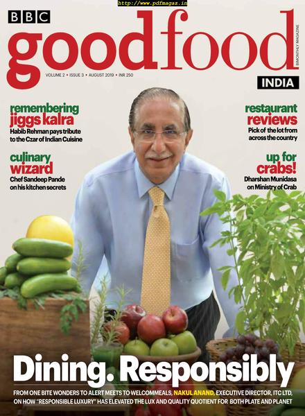 BBC GoodFood India – August 2019