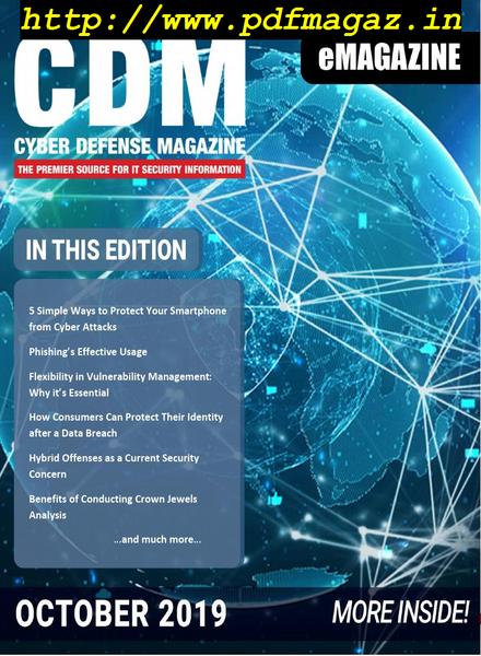 Cyber Defense Magazine – October 2019