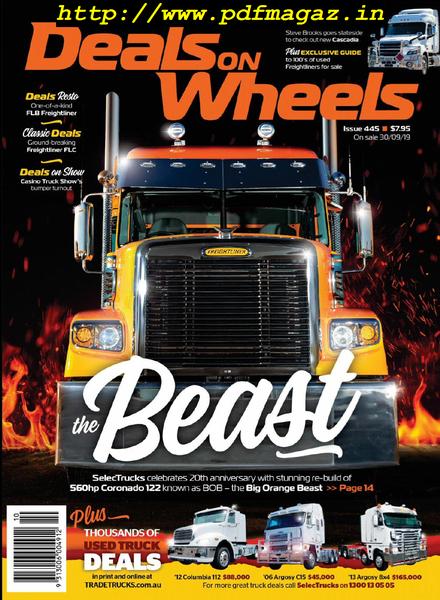 Deals On Wheels Australia – October 2019