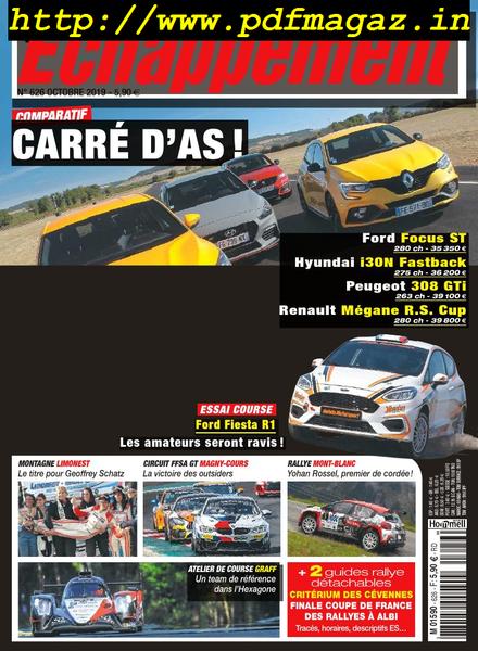 Echappement – octobre 2019
