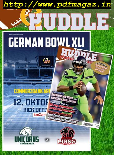 eHUDDLE – 08 Oktober 2019