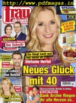 frau aktuell – 07 Oktober 2019