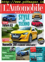 L’Automobile Magazine – novembre 2019