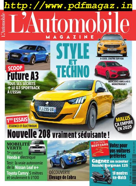 L’Automobile Magazine – novembre 2019
