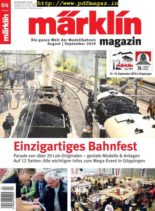 Marklin Magazin – August-September 2019