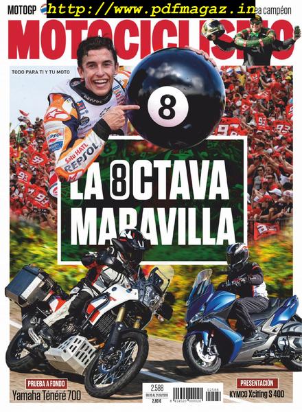 Motociclismo Espana – 08 octubre 2019