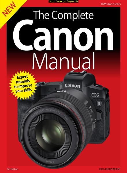 The Complete Canon Camera Manual – September 2019
