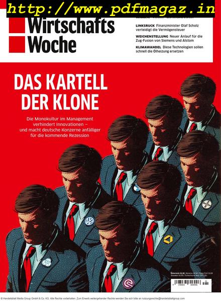 Wirtschaftswoche – 05 Oktober 2019