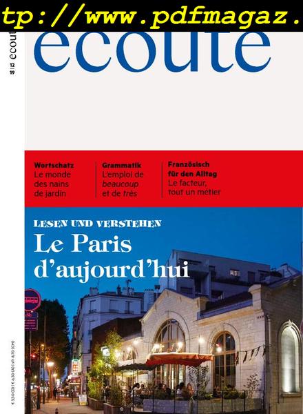 ecoute Plus – Nr.12, 2019