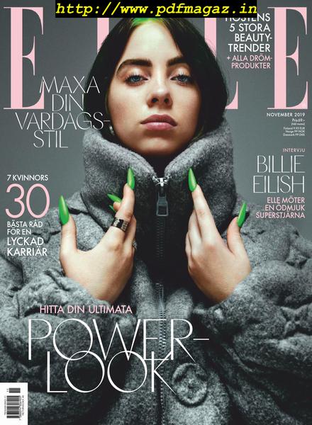 Elle Sweden – November 2019