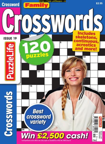 Family Crosswords – October 2019