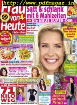 Frau von Heute – 20 September 2019