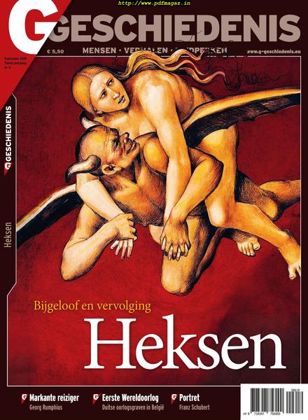 G-Geschiedenis – september 2019
