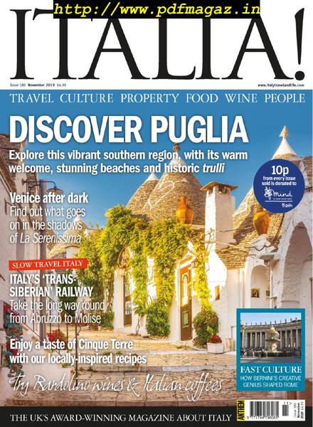 Italia! Magazine – November 2019