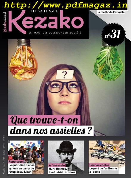 Kezako Mundi – octobre 2019