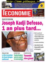 L’Economie International – octobre 2019