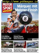 Motorsport Aktuell – 9 Oktober 2019