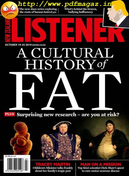 New Zealand Listener – October 19, 2019