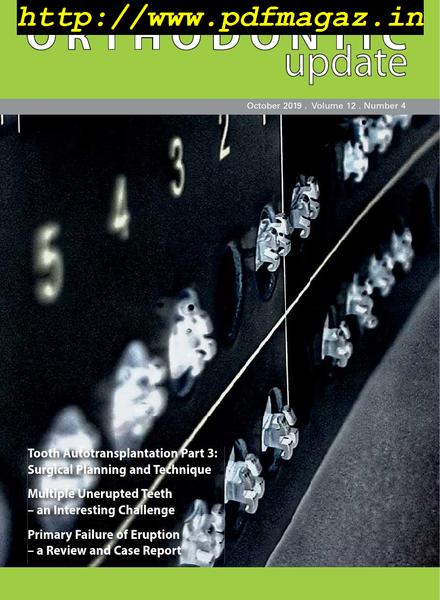 Orthodontic Update – October 2019