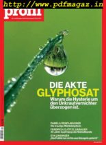 Profil – 28 Juli 2019