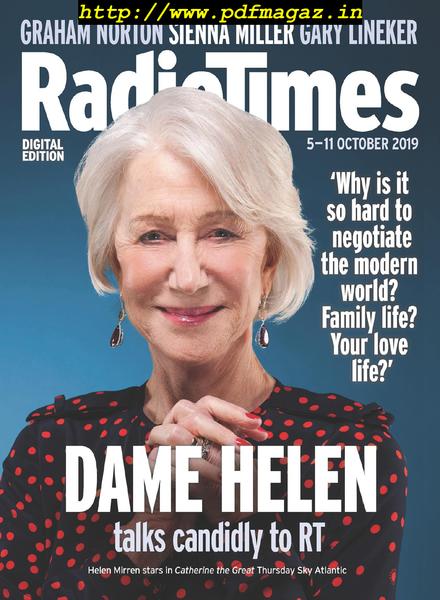 Radio Times – 05 October 2019