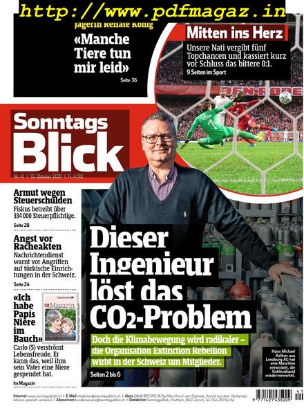 SonntagsBlick – 13 Oktober 2019