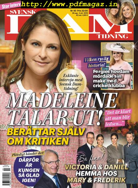 Svensk Damtidning – 26 september 2019