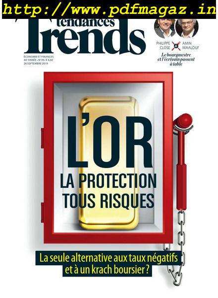 Trends Tendances – 26 Septembre 2019