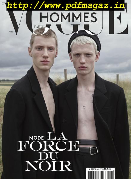 Vogue Hommes International – France – septembre 2019