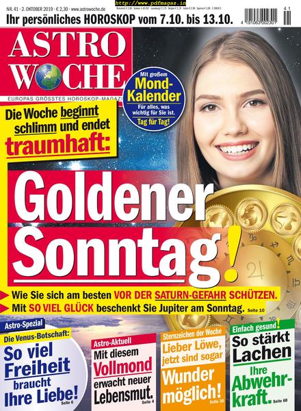Astrowoche – 02 Oktober 2019