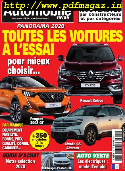 Automobile Revue – septembre 2019