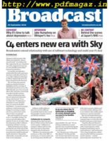 Broadcast Magazine – 20 September 2019