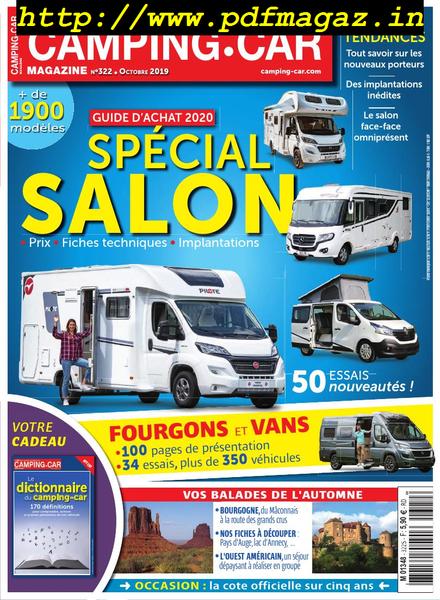 Camping-Car Magazine – octobre 2019