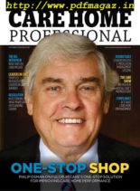 Care Home Professional – October 2019